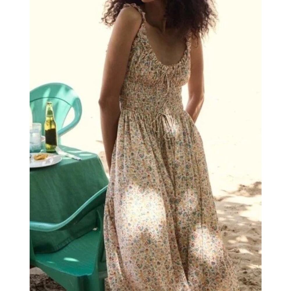 NWT DÔEN Emmaretta Dress Jardin Du Chateau Floral Organic Cotton XXL - Picture 6 of 15